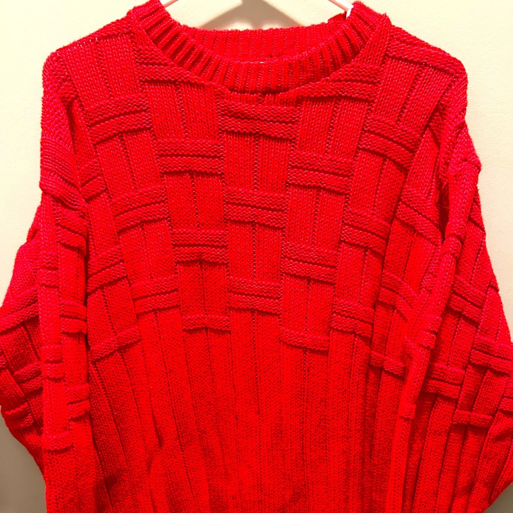 Vintage Isle of Cotton women’s medium pullover sweater